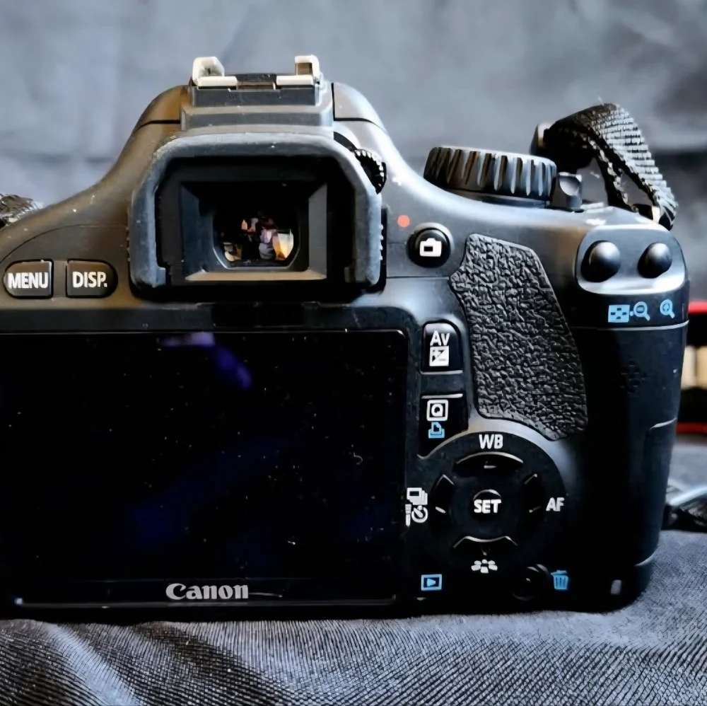 Canon EOS Digital Camera with 2 Lenses And Carrying Case